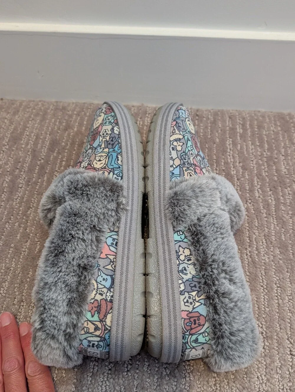 Bob's from Skechers Dog Print Slipper - Picture 4 of 7